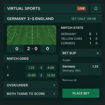 Mad Casino - Virtual Sports Betting